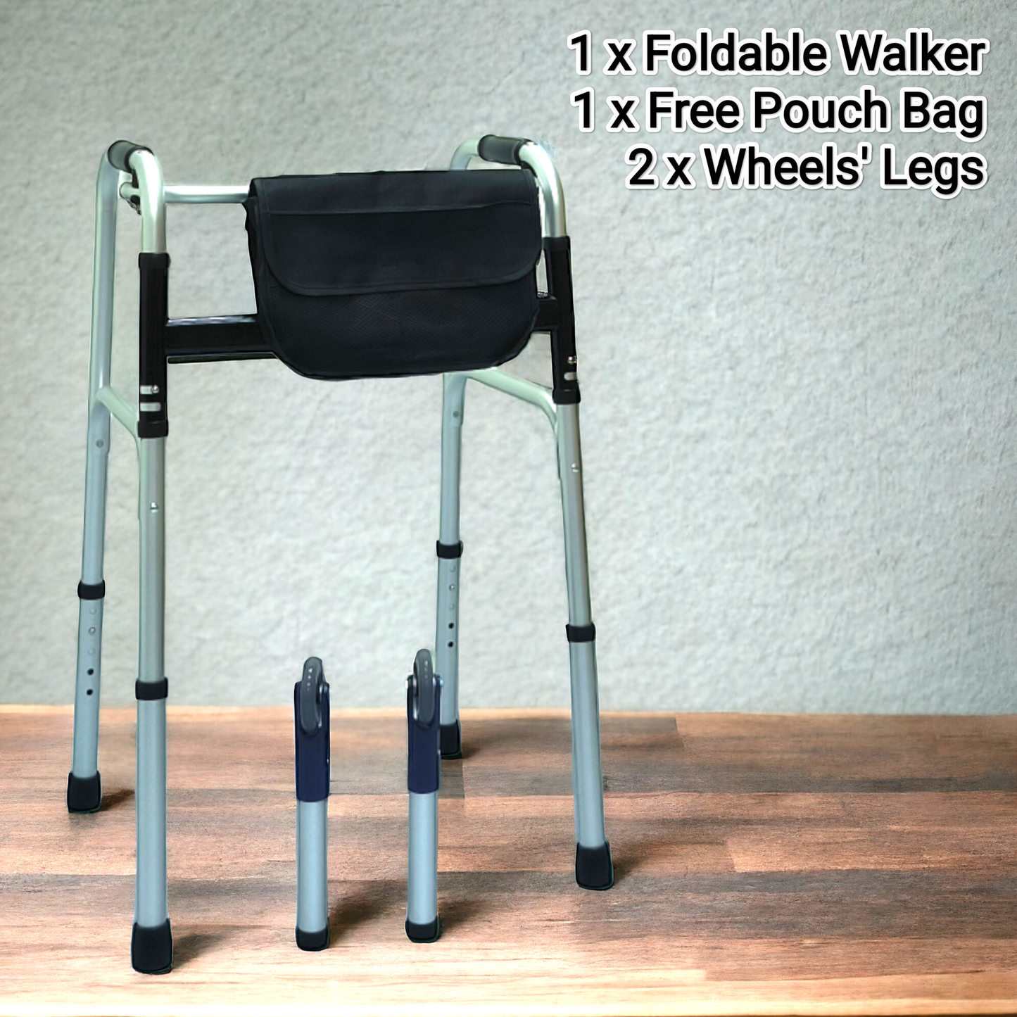 ViN 7102 - Elderly Walking Aid 2 kg Ultra Lightweight Aluminum