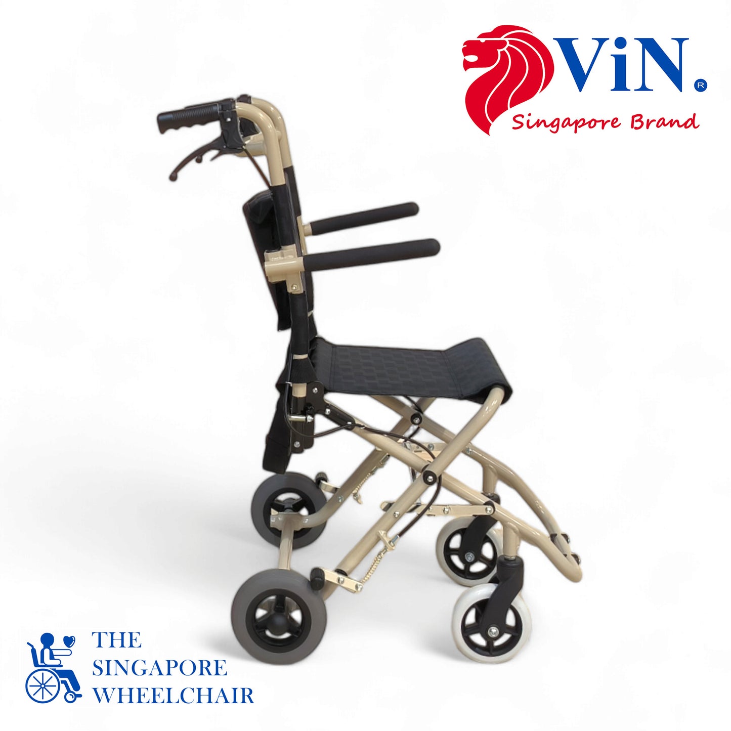 ViN YK800 | Travel Pushchair - Flip-up Armrest + Haversack bag Carrier + Cabin Approved Size