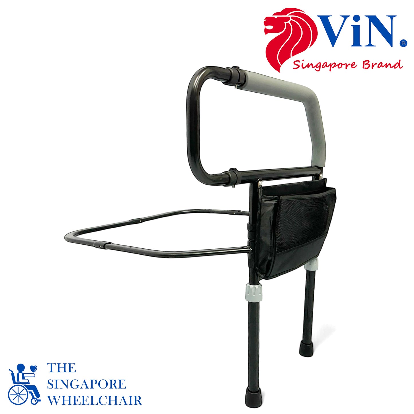 ViN BR01 |  Bedside Rail with Legs Foldable