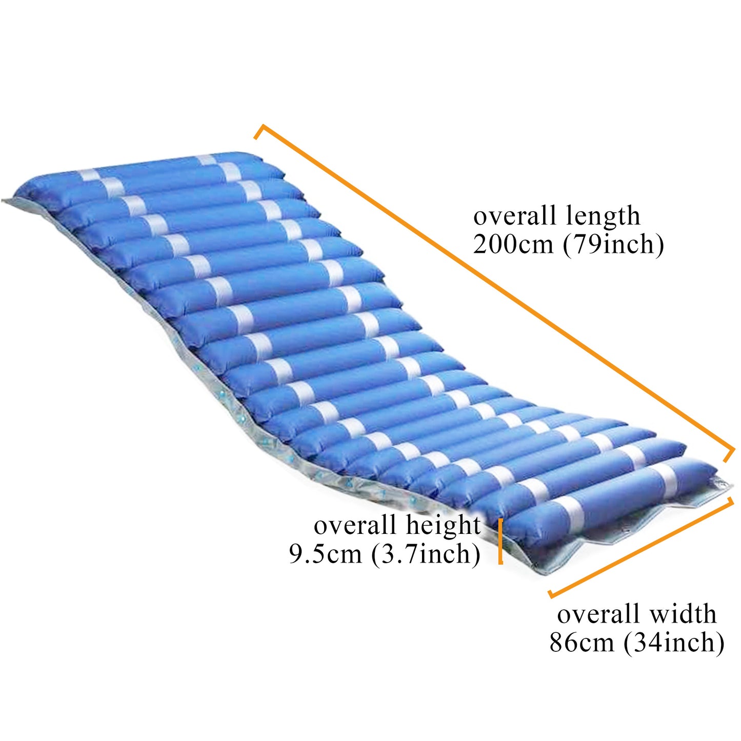 ViN-M03T Air Mattress Bed | Anti-Bedsore Mattress + Medical Grade Nylon PVC + Ultra Quiet Air Pump